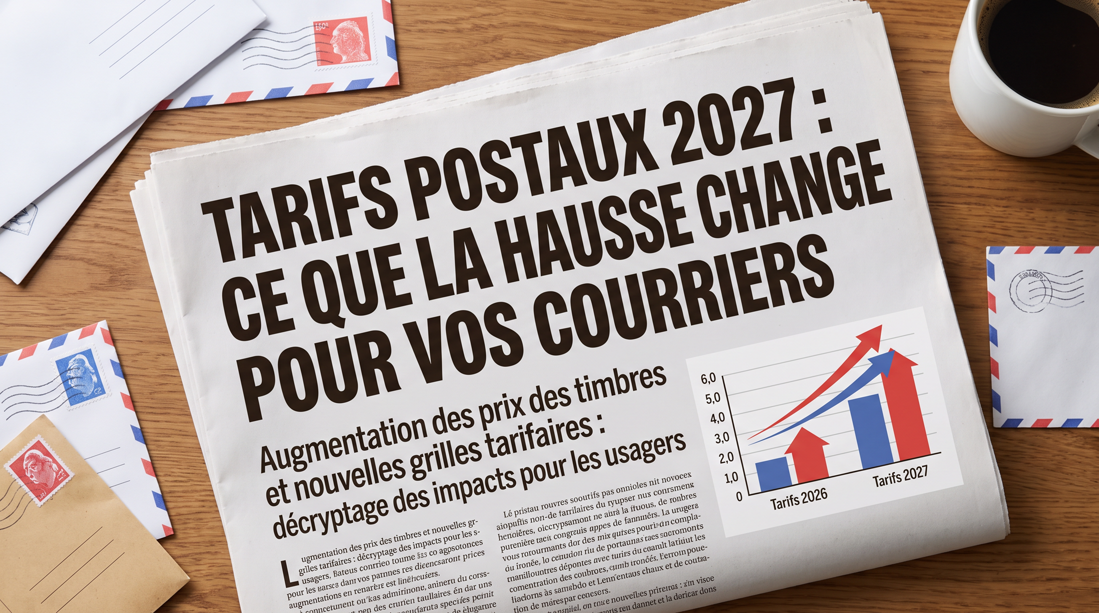 tarifs postaux 2027 hausse courriers